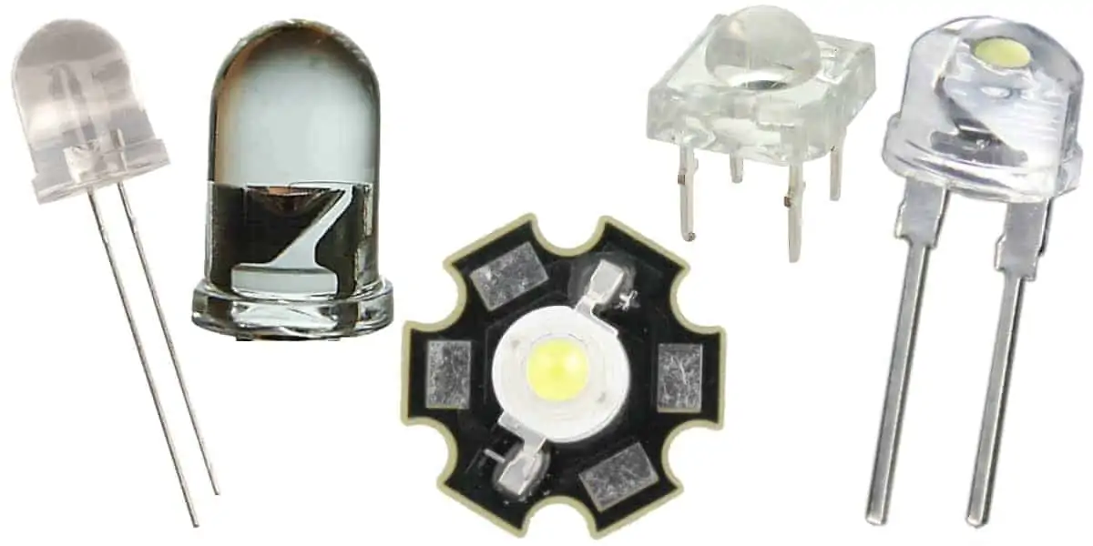 انواع ال ای دی