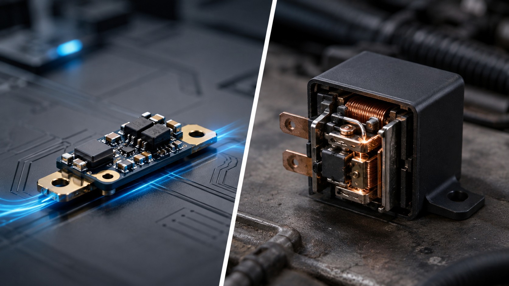 مقایسه ماژول‌های Ideal Diode با رله خودرویی
