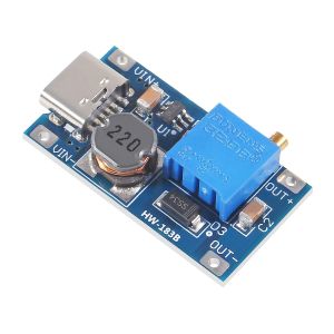 ماژول رگولاتور DC-DC افزاینده 2 آمپر MT3608 با ورودی Type-C