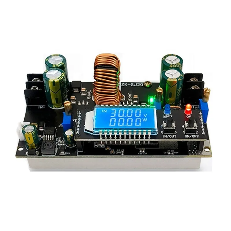 ماژول مبدل DC-DC کاهنده و افزاینده 300 وات دارای MPPT مدل ZK-SJ20