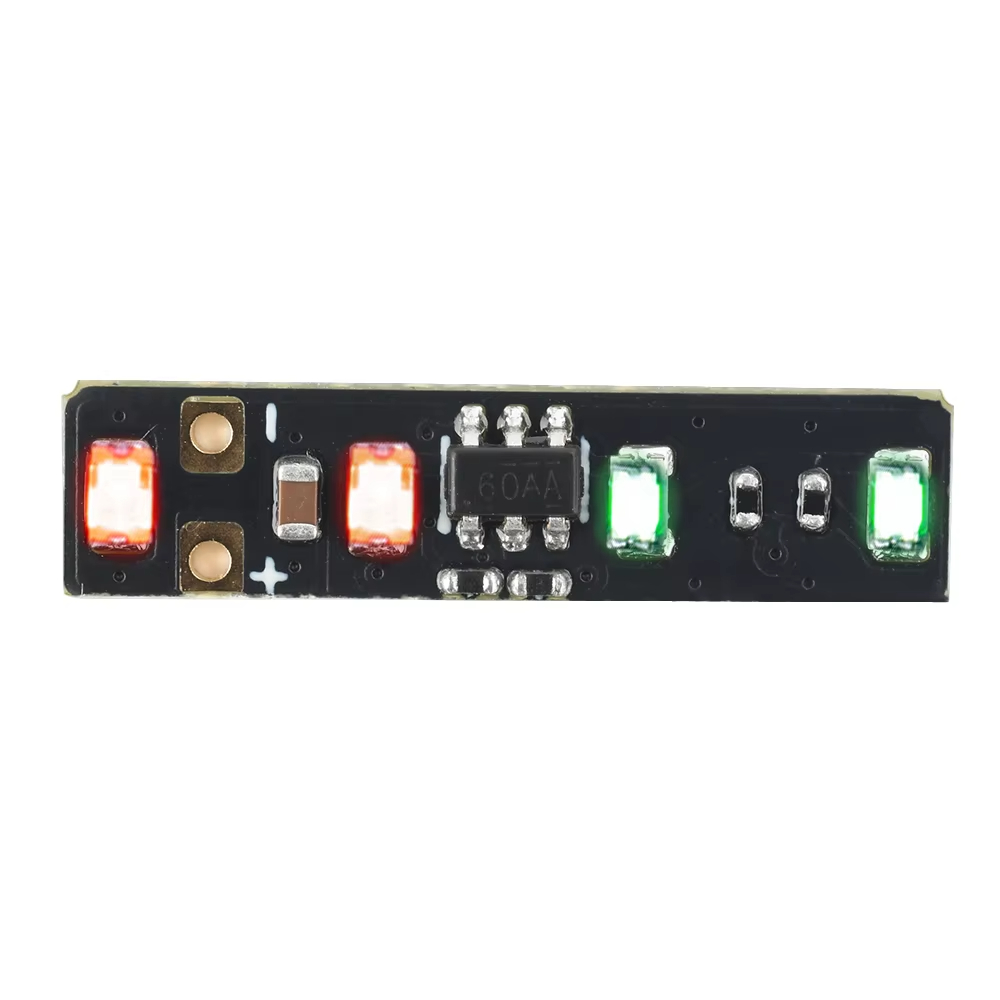 مینی ماژول نشانگر ولتاژ باتری لیتیومی تک سل(1S)، مناسب باتری‌های لیتیوم یون و پلیمر