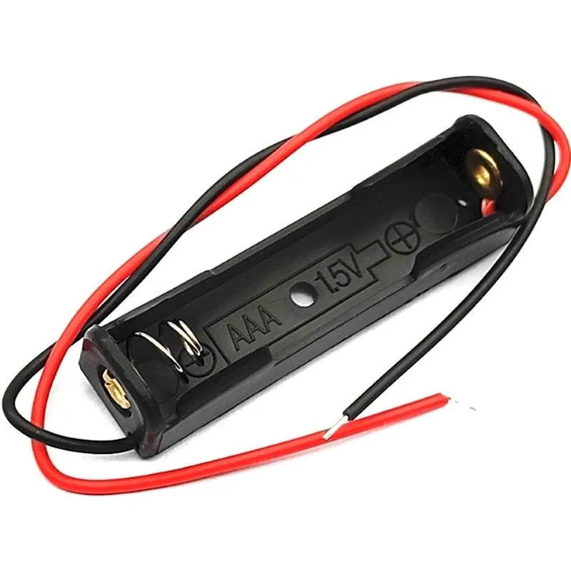 جاباتری تکی نیم قلمی مشکی 1.5v AAA