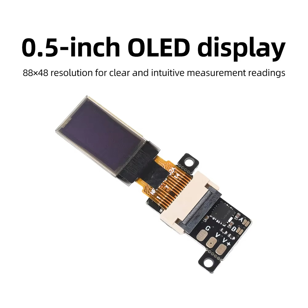ولتمتر دیجیتالی OLED فوق‌باریک 12بیتی  0 تا 30 ولت DC