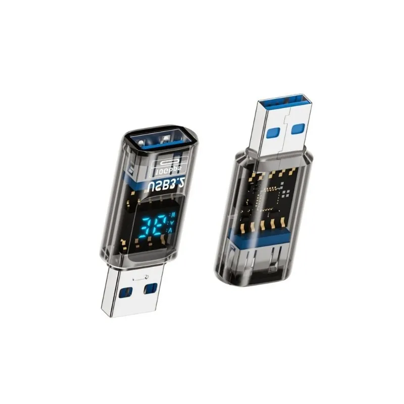 تستر USB مانیتورینگ دقیق ولتاژ و جریان USB به USB