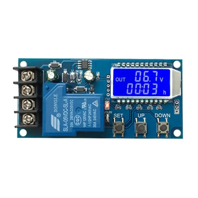 ماژول کنترل شارژ باتری دیجیتال 6 الی 60 ولت مدل XY-L30A